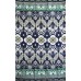 MAYUR PEACOCK DESIGN SOLAPUR BED SHEET IN GREEN, BLUE COLOR